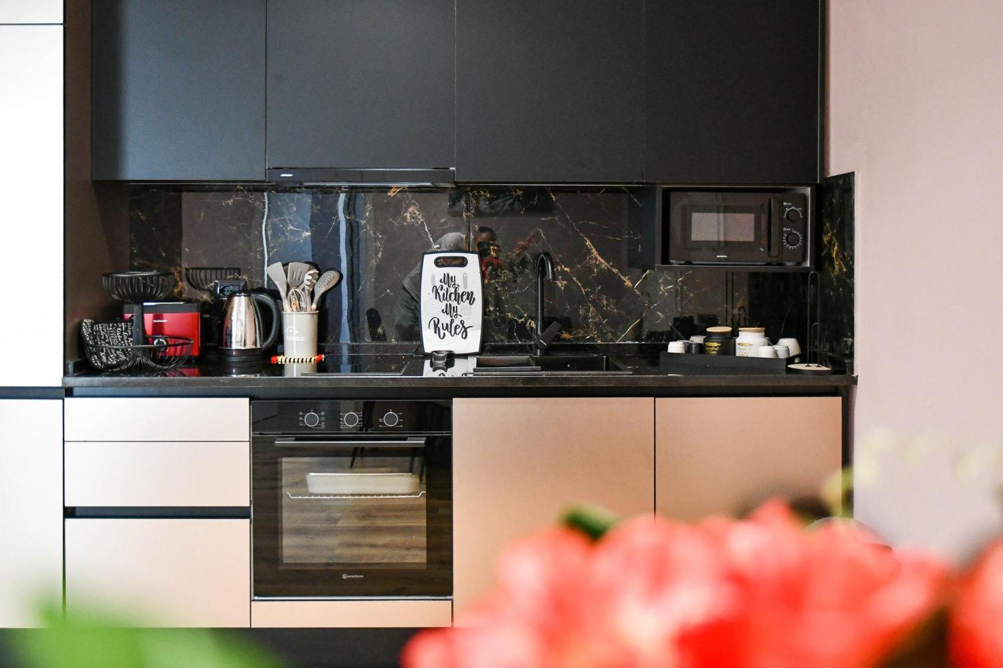 Hata Luxury Apartments ชโคเดอร์ ภายนอก รูปภาพ